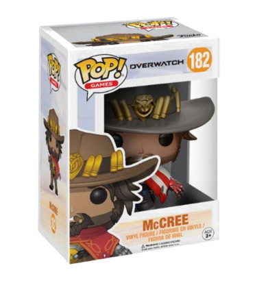 MC CREE / OVERWATCH / FIGURINE FUNKO POP / EXCLUSIVE SPECIAL EDITION MC CREE / OVERWATCH / FIGURINE FUNKO POP / EXCLUSIVE SPECIAL EDITION