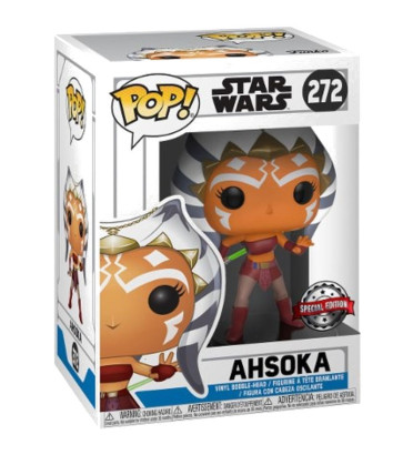 AHSOKA / STAR WARS / FIGURINE FUNKO POP / EXCLUSIVE SPECIAL EDITION AHSOKA / STAR WARS / FIGURINE FUNKO POP / EXCLUSIVE SPECIAL EDITION