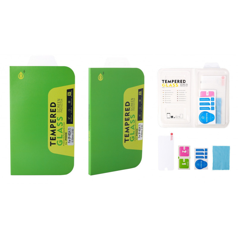 iPhone 6/6S Verre Trempé 0.33mm 2.5D