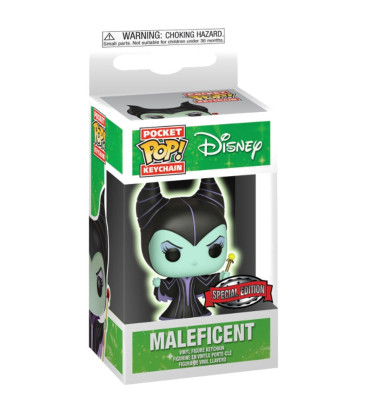 MALEFICENT / LA BELLE AU BOIS DORMANT / FUNKO POCKET POP / EXCLUSIVE SPECIAL EDITION / GITD MALEFICENT / LA BELLE AU BOIS DORMANT / FUNKO POCKET POP / EXCLUSIVE SPECIAL EDITION / GITD