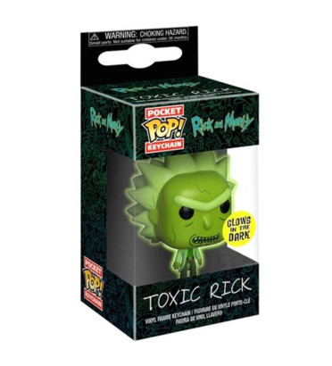 TOXIC RICK / RICK ET MORTY / FUNKO POCKET POP / GITD