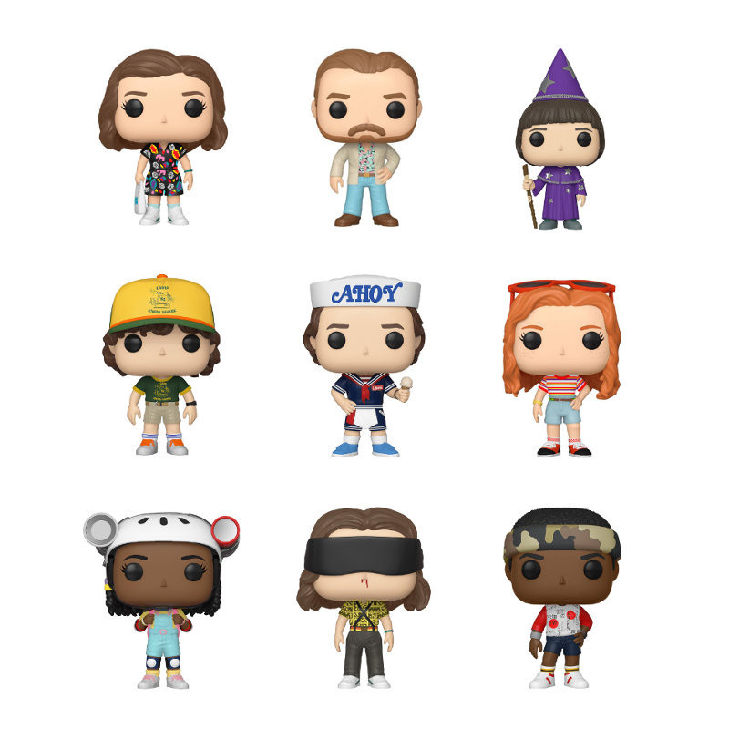 PACK DE 9 STRANGER THINGS / STRANGER THINGS / FIGURINE FUNKO POP