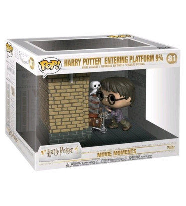 HARRY POTTER ENTERING PLATEFORM 9 3/4 MOVIE MOMENTS / HARRY POTTER / FIGURINE FUNKO POP / EXCLUSIVE SPECIAL EDITION HARRY POTTER ENTERING PLATEFORM 9 3/4 MOVIE MOMENTS / HARRY POTTER / FIGURINE FUNKO POP / EXCLUSIVE SPECIAL EDITION