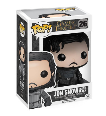 JON SNOW CASTLE BLACK / GAME OF THRONES / FIGURINE FUNKO POP JON SNOW CASTLE BLACK / GAME OF THRONES / FIGURINE FUNKO POP