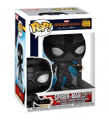 SPIDER MAN STEALTH SUIT/ SPIDER-MAN FAR FROM HOME / FIGURINE FUNKO POP