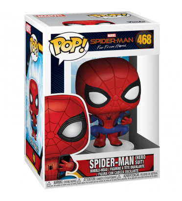 SPIDER MAN HERO SUIT/ SPIDER-MAN FAR FROM HOME / FIGURINE FUNKO POP