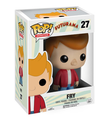 FRY / FUTURAMA / FIGURINE FUNKO POP FRY / FUTURAMA / FIGURINE FUNKO POP