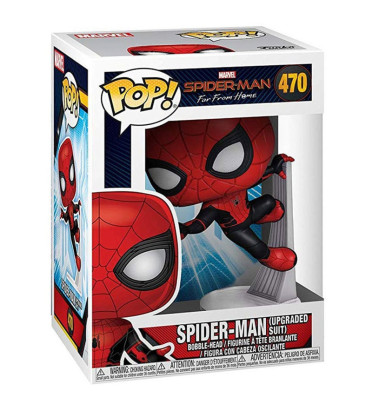 SPIDER MAN UPGRADED SUIT/ SPIDER-MAN FAR FROM HOME / FIGURINE FUNKO POP SPIDER MAN UPGRADED SUIT/ SPIDER-MAN FAR FROM HOME / FIGURINE FUNKO POP