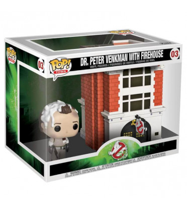 DR PETER VENKMAN ET HOUSE / GHOSTBUSTERS / FIGURINE FUNKO POP