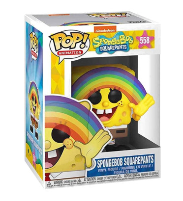 BOB LEPONGE ARC EN CIEL / BON LEPONGE / FIGURINE FUNKO POP BOB LEPONGE ARC EN CIEL / BON LEPONGE / FIGURINE FUNKO POP