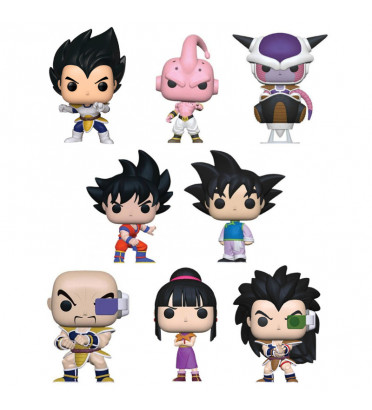 PACK DE 8 DRAGON BALL Z / DRAGON BALL Z / FIGURINE FUNKO POP