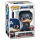 CAPTAIN AMERICA COSTUME BLEU / AVENGERS ENDGAME / FIGURINE FUNKO POP / EXCLUSIVE SPECIAL EDITION