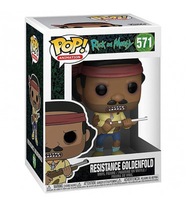 RESISTANCE GOLDENFOLD / RICK ET MORTY / FIGURINE FUNKO POP