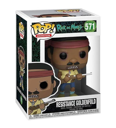 RESISTANCE GOLDENFOLD / RICK ET MORTY / FIGURINE FUNKO POP