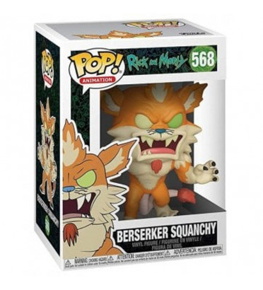 BERSERKER SQUANCHY / RICK ET MORTY / FIGURINE FUNKO POP