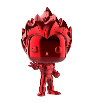SUPER SAIYAN VEGETA CHROME ROUGE / DRAGON BALL Z / FIGURINE FUNKO POP / EXCLUSIVE SDCC