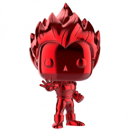 SUPER SAIYAN VEGETA CHROME ROUGE / DRAGON BALL Z / FIGURINE FUNKO POP / EXCLUSIVE SDCC 2019