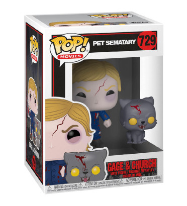 GAGE ET CHURCH / PET SEMATARY / FIGURINE FUNKO POP GAGE ET CHURCH / PET SEMATARY / FIGURINE FUNKO POP