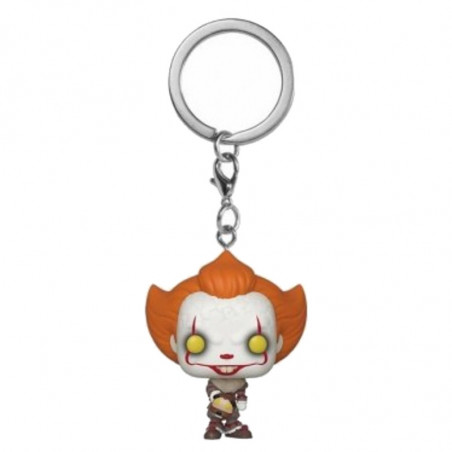 PENNYWISE AVEC BEAVER HAT / IT / FUNKO POCKET POP