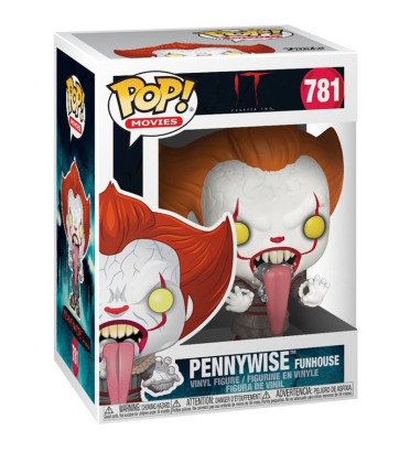 PENNYWISE FUNHOUSE / IT / FIGURINE FUNKO POP