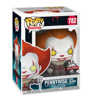PENNYWISE AVEC BLADE / IT / FIGURINE FUNKO POP / EXCLUSIVE SPECIAL EDITION PENNYWISE AVEC BLADE / IT / FIGURINE FUNKO POP / EXCLUSIVE SPECIAL EDITION