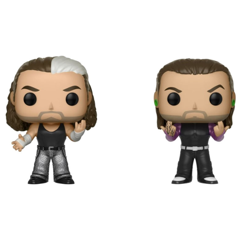 2 PACK THE HARDY BOYZ / WWE / FIGURINE FUNKO POP