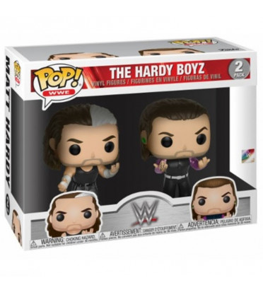 2 PACK THE HARDY BOYZ / WWE / FIGURINE FUNKO POP