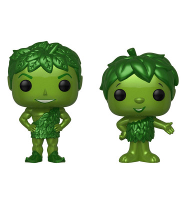 2 PACK GEANT VERT ET SPROUT METALLIC / GREEN GIANT / FIGURINE FUNKO POP / EXCLUSIVE SPECIAL EDITION