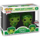 2 PACK GEANT VERT ET SPROUT METALLIC / GREEN GIANT / FIGURINE FUNKO POP / EXCLUSIVE SPECIAL EDITION