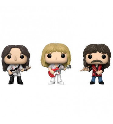 3 PACK GEDDY LEE, ALEX LIFESON,NEIL PEART / RUSH / FIGURINE FUNKO POP