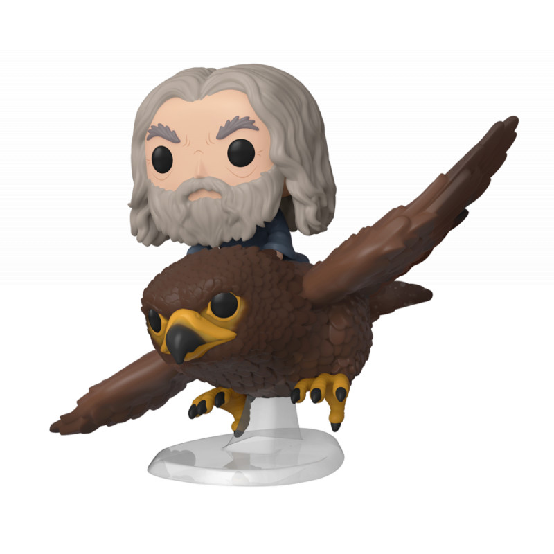 GWAIHIR AVEC GANDALF / LE SEIGNEURS DES ANNEAUX / FIGURINE FUNKO POP