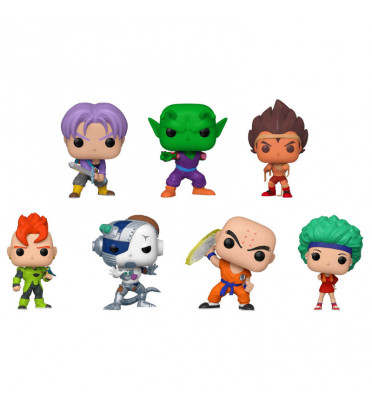 PACK DE 7 FIGURINES / DRAGON BALL Z / FIGURINE FUNKO POP