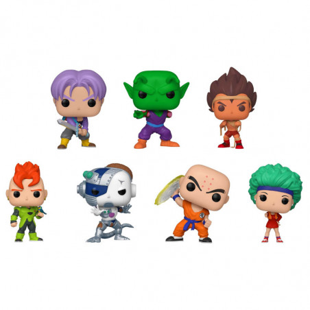 PACK DE 7 FIGURINES / DRAGON BALL Z / FIGURINE FUNKO POP