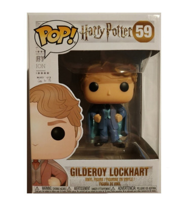 GILDEROY LOCKHART BLEU / HARRY POTTER / FIGURINE FUNKO POP / EXCLUSIVE SPECIAL EDITION GILDEROY LOCKHART BLEU / HARRY POTTER / FIGURINE FUNKO POP / EXCLUSIVE SPECIAL EDITION