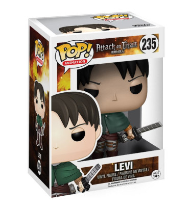 LEVI ACKERMAN / ATTACK ON TITAN / FIGURINE FUNKO POP LEVI ACKERMAN / ATTACK ON TITAN / FIGURINE FUNKO POP