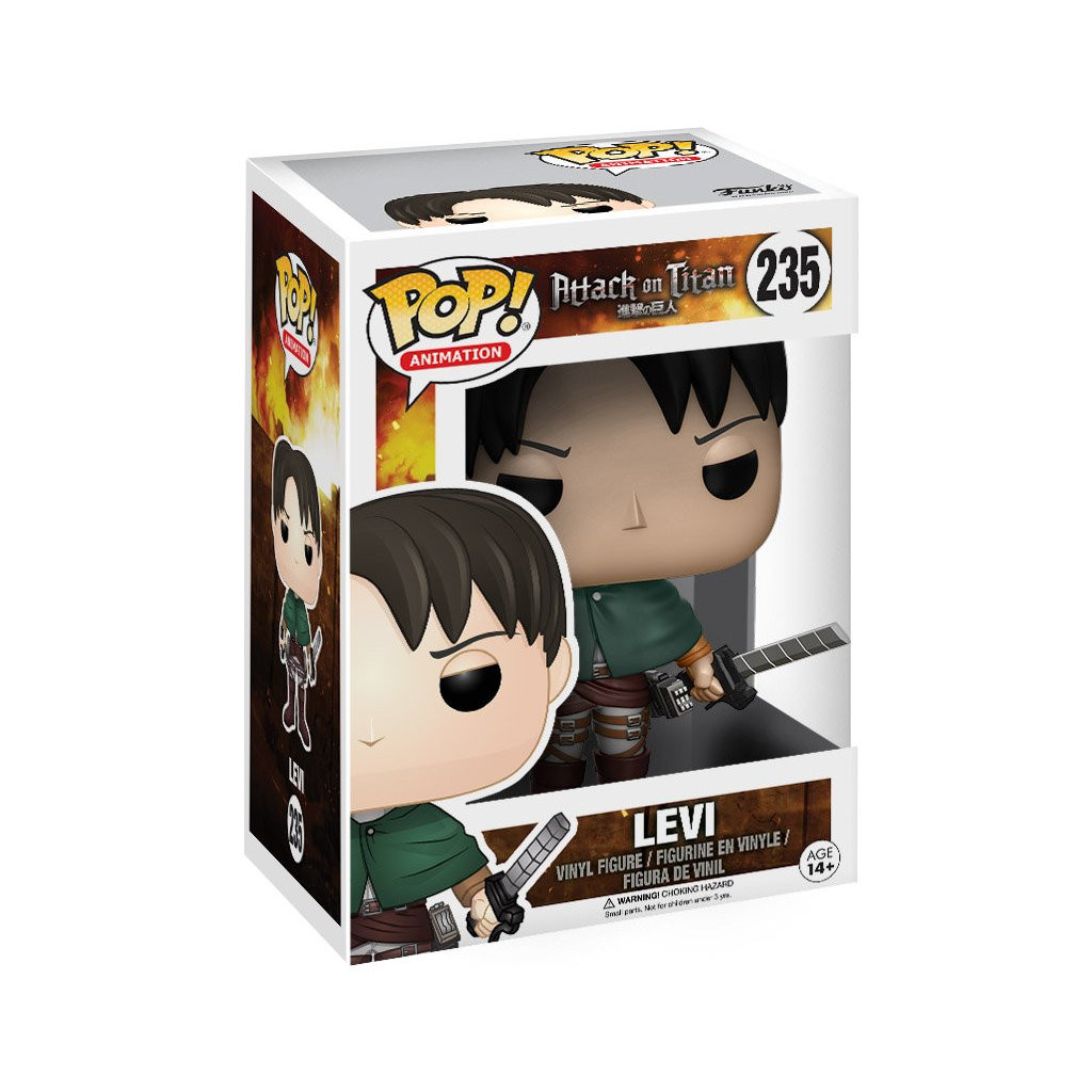 FUNKO POP! ANIMATION: Attack on Titan - Levi Ackerman Figurine en Vinyle  (14196) EUR 17,00 - PicClick FR