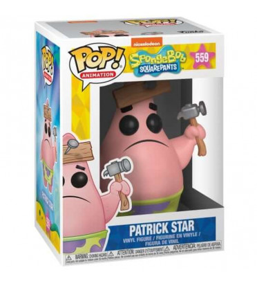 PATRICK STAR WITH BOARD / BOB L&#039;ÉPONGE / FIGURINE FUNKO POP