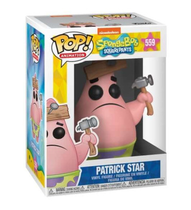 PATRICK STAR WITH BOARD / BOB L'ÉPONGE / FIGURINE FUNKO POP