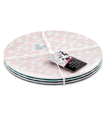 SET DE 4 ASSIETTES / MICKEY MOUSE / FUNKO HOME SET DE 4 ASSIETTES / MICKEY MOUSE / FUNKO HOME