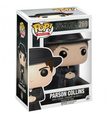 PARSON COLLINS / ORGUEIL ET PRÉJUGÉS ET ZOMBIES / FIGURINE FUNKO POP