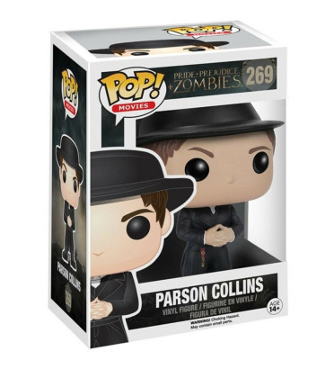 PARSON COLLINS / ORGUEIL ET PRÉJUGÉS ET ZOMBIES / FIGURINE FUNKO POP PARSON COLLINS / ORGUEIL ET PRÉJUGÉS ET ZOMBIES / FIGURINE FUNKO POP