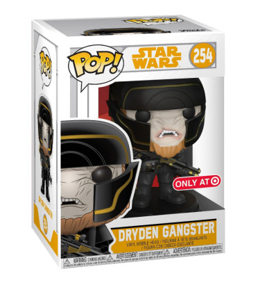 DRYDEN GANGSTER / STAR WARS / FIGURINE FUNKO POP DRYDEN GANGSTER / STAR WARS / FIGURINE FUNKO POP