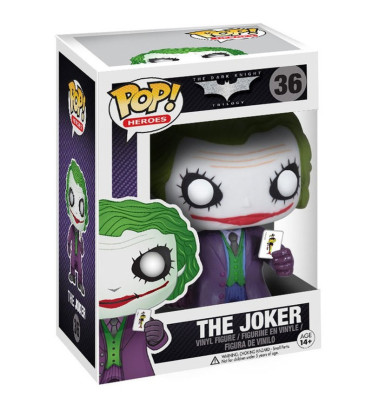 THE JOKER / BATMAN THE DARK KNIGHT / FIGURINE FUNKO POP THE JOKER / BATMAN THE DARK KNIGHT / FIGURINE FUNKO POP