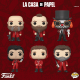 PACK DE 6 FIGURINES / LA CASA DE PAPEL / FIGURINE FUNKO POP