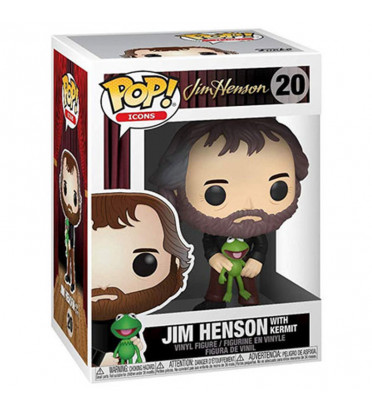 JIM HENSON AVEC KERMIT / JIM HENSON / FIGURINE FUNKO POP