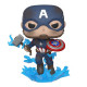 CAPTAIN AMERICA AVEC BOUCLIER CASSE / AVENGERS ENDGAME / FIGURINE FUNKO POP