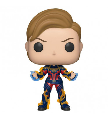 CAPTAIN MARVEL NEW HAIR / AVENGERS ENDGAME / FIGURINE FUNKO POP