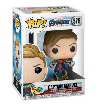 CAPTAIN MARVEL NEW HAIR / AVENGERS ENDGAME / FIGURINE FUNKO POP