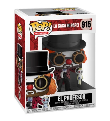 EL PROFESSOR / LA CASA DE PAPEL / FIGURINE FUNKO POP EL PROFESSOR / LA CASA DE PAPEL / FIGURINE FUNKO POP