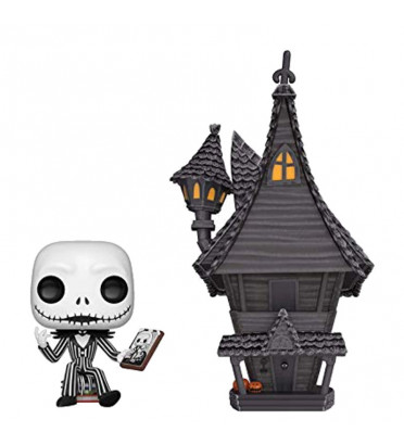 JACK SKELLINGTON ET JACKS HOUSE / LETRANGE NOEL DE MR JACK / FIGURINE FUNKO POP